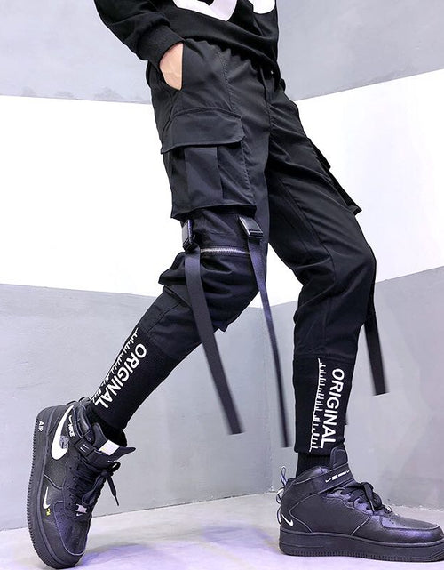 Load image into Gallery viewer, Men&#39;s Ribbon Cargo Pants
