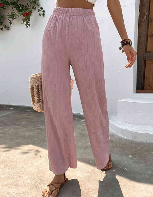 Load image into Gallery viewer, Full Size High Waist Wide Leg Pants
