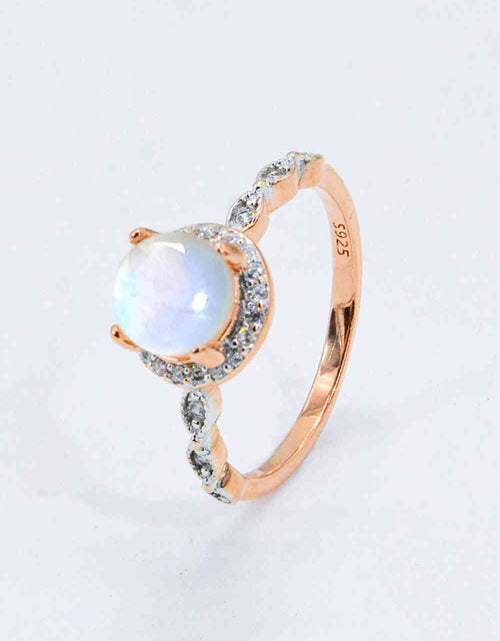 Load image into Gallery viewer, Round Moonstone Ring
