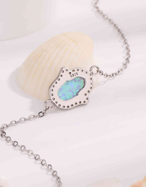 Load image into Gallery viewer, Opal 925 Sterling Silver Bracelet
