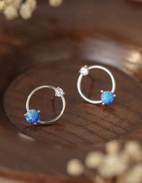 Load image into Gallery viewer, New Beginnings Opal Earrings
