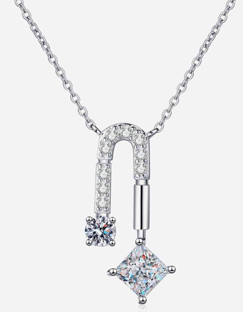 Load image into Gallery viewer, 1.3 Carat Moissanite 925 Sterling Silver Necklace
