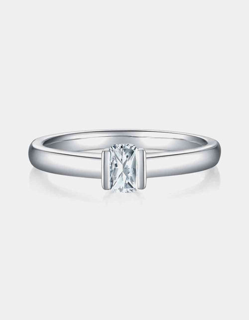 Load image into Gallery viewer, Moissanite 925 Sterling Silver Solitaire Ring
