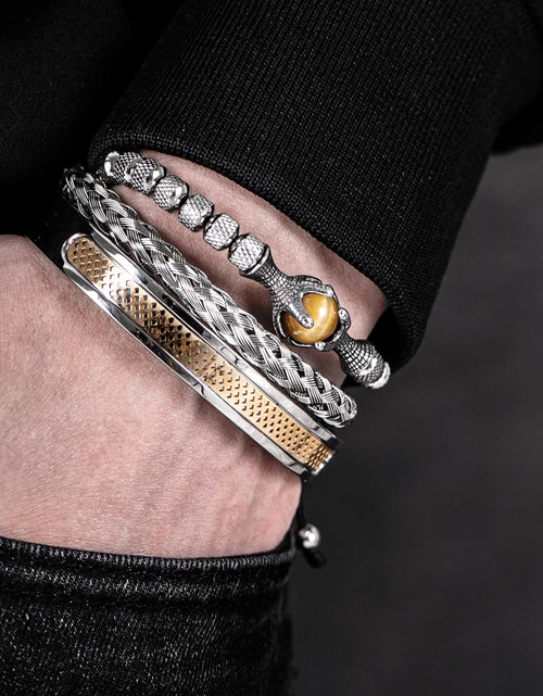 Load image into Gallery viewer, Luxury Set Men&#39;s Bracelet
