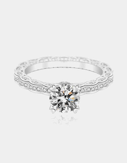 Load image into Gallery viewer, 1 Carat Moissanite 925 Sterling Silver Ring
