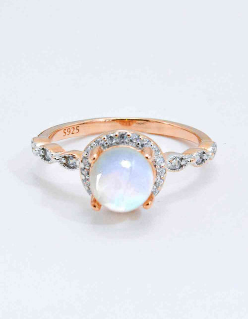 Load image into Gallery viewer, Round Moonstone Ring
