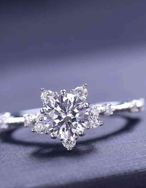 Load image into Gallery viewer, 1 Carat Moissanite 6-Prong Ring
