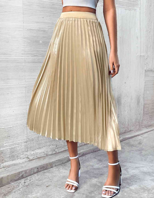 Load image into Gallery viewer, Pleated Midi Skirt
