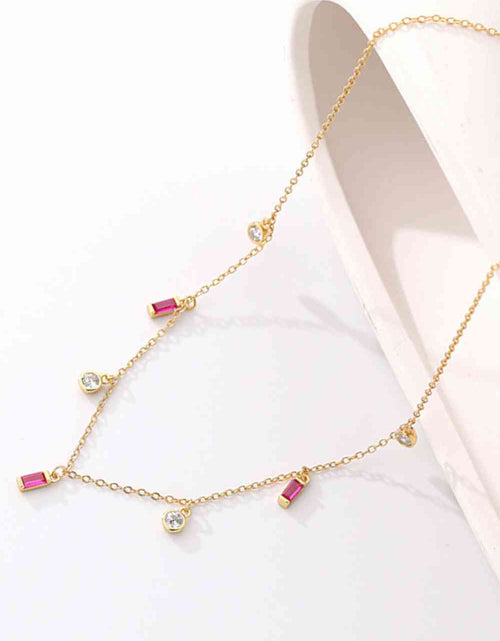 Load image into Gallery viewer, 18K Gold Plated Multi-Charm Chain Necklace
