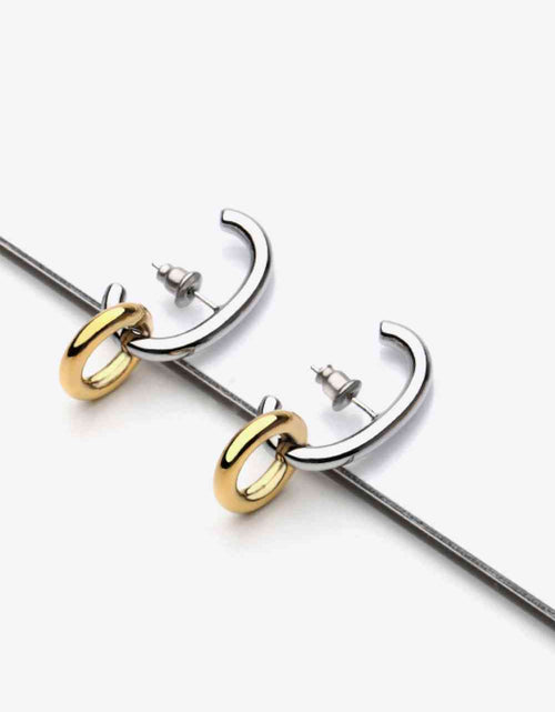 Load image into Gallery viewer, At Your Best 18K Gold-Plated Copper Drop Earrings
