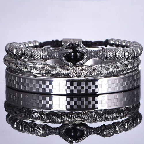 Load image into Gallery viewer, Luxury Set Men&#39;s Bracelet
