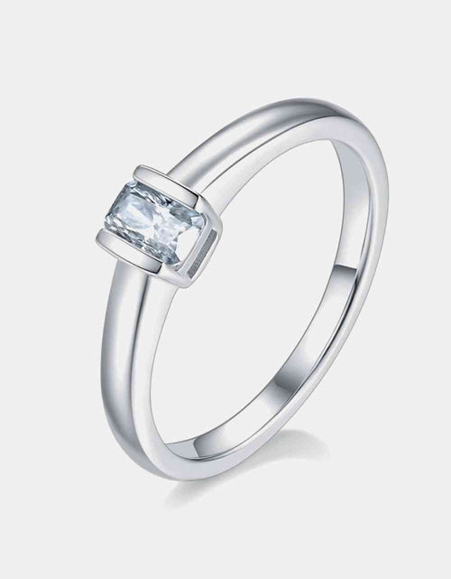 Load image into Gallery viewer, Moissanite 925 Sterling Silver Solitaire Ring
