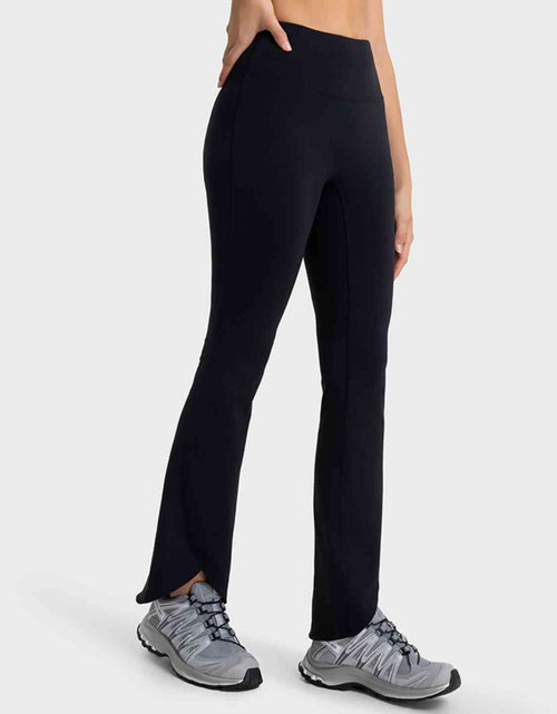 Load image into Gallery viewer, Wide Waistband Bootcut Sports Pants
