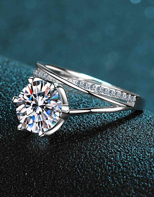 Load image into Gallery viewer, 3 Carat Moissanite 6-Prong Ring
