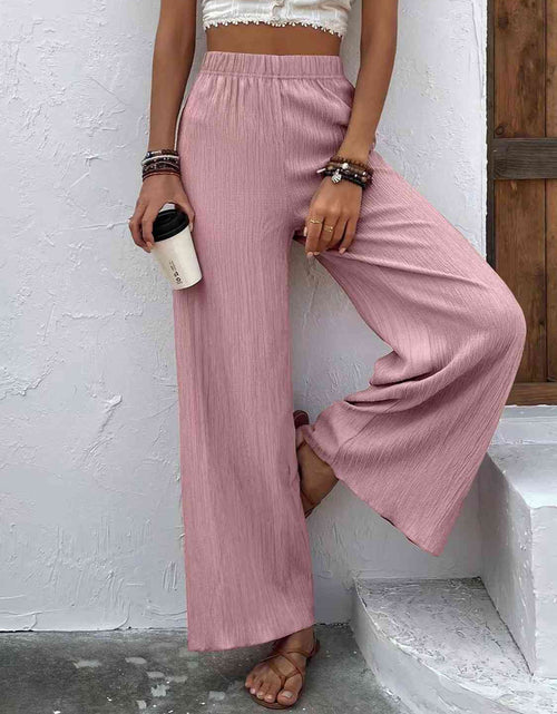 Load image into Gallery viewer, Full Size High Waist Wide Leg Pants
