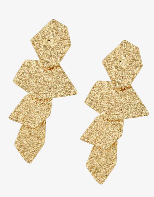 Load image into Gallery viewer, 18K Gold-Plated Irregular Earrings
