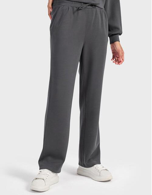 Load image into Gallery viewer, Drawstring Pocketed Sport Pants
