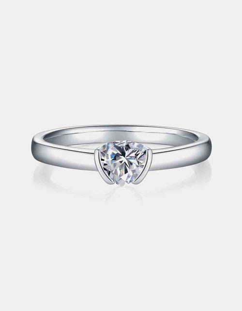 Load image into Gallery viewer, Moissanite 925 Sterling Silver Solitaire Ring
