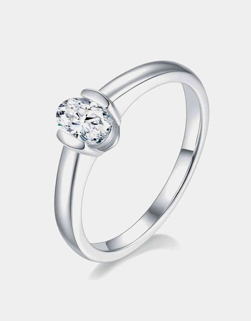 Load image into Gallery viewer, Moissanite 925 Sterling Silver Solitaire Ring
