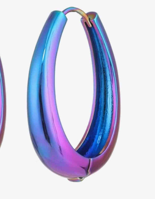 Load image into Gallery viewer, Multicolored Huggie Earrings
