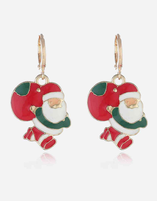 Load image into Gallery viewer, Christmas Theme Alloy Earrings
