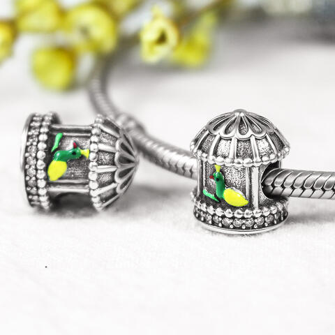 Load image into Gallery viewer, One Piece 925 Sterling Silver Bead Charm
