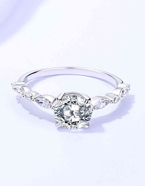 Load image into Gallery viewer, 2-Piece Inlaid Moissanite Ring
