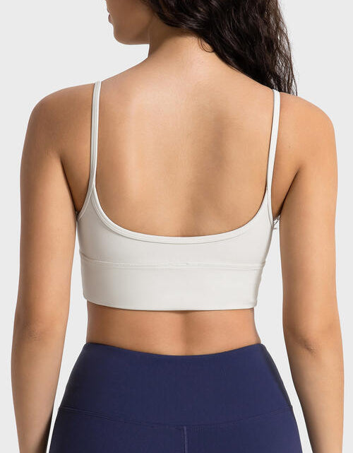 Load image into Gallery viewer, Spaghetti Strap Sport Bra
