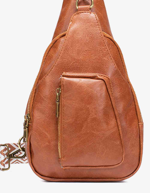 Load image into Gallery viewer, All The Feels PU Leather Sling Bag
