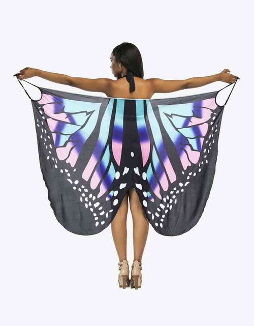 Load image into Gallery viewer, Butterfly Spaghetti Strap Cover Up
