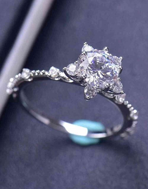 Load image into Gallery viewer, 1 Carat Moissanite 6-Prong Ring
