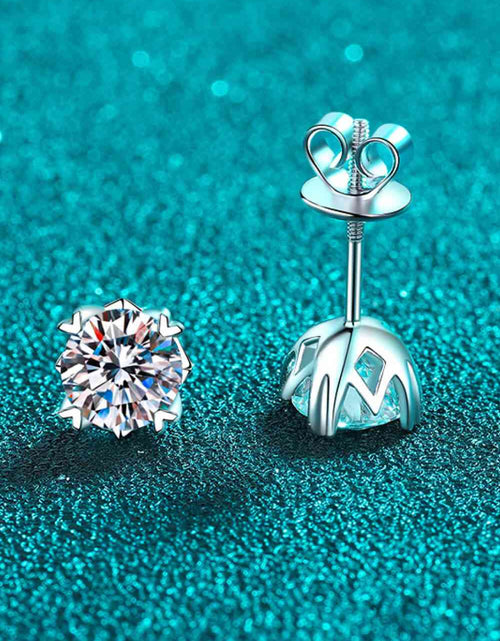 Load image into Gallery viewer, Good Day In My Mind Moissanite Stud Earrings
