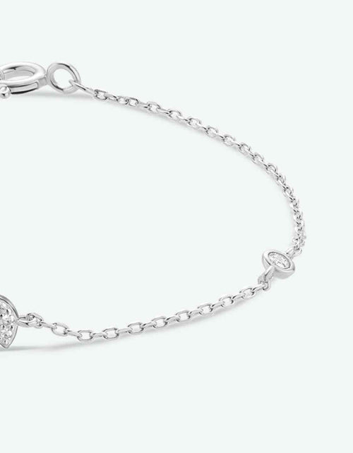 Load image into Gallery viewer, Q To U Zircon 925 Sterling Silver Bracelet
