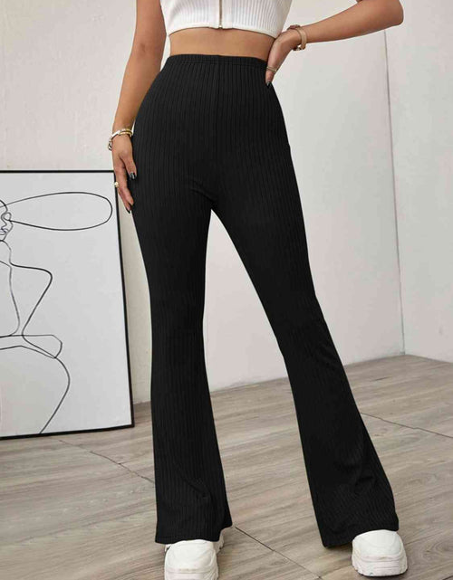 Load image into Gallery viewer, High Waist Flare Leg Pants
