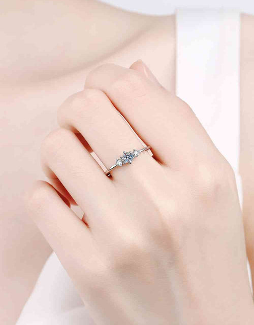 Load image into Gallery viewer, Dream Date Night Moissanite 925 Sterling Silver Ring
