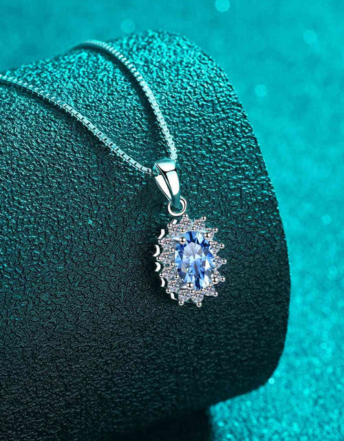 Load image into Gallery viewer, 1 Carat Moissanite 925 Sterling Silver Necklace
