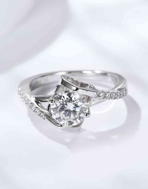 Load image into Gallery viewer, Limitless Love Platinum-Plated Moissanite Ring
