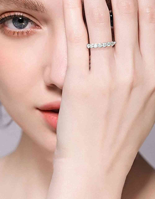 Load image into Gallery viewer, Can&#39;t Stop Your Shine Moissanite Platinum-Plated Ring
