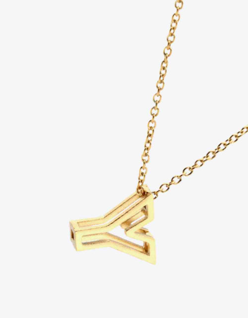 Load image into Gallery viewer, U to Z Letter Pendant Nekclace
