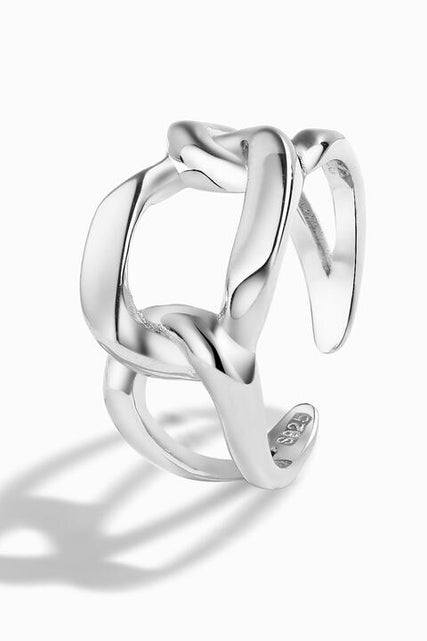 Load image into Gallery viewer, 925 Sterling Silver Open Ring
