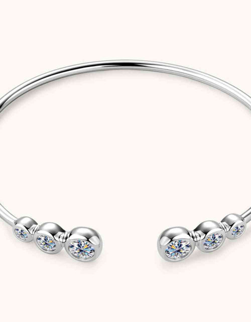 Load image into Gallery viewer, 1.8 Carat Moissanite 925 Sterling Silver Bracelet
