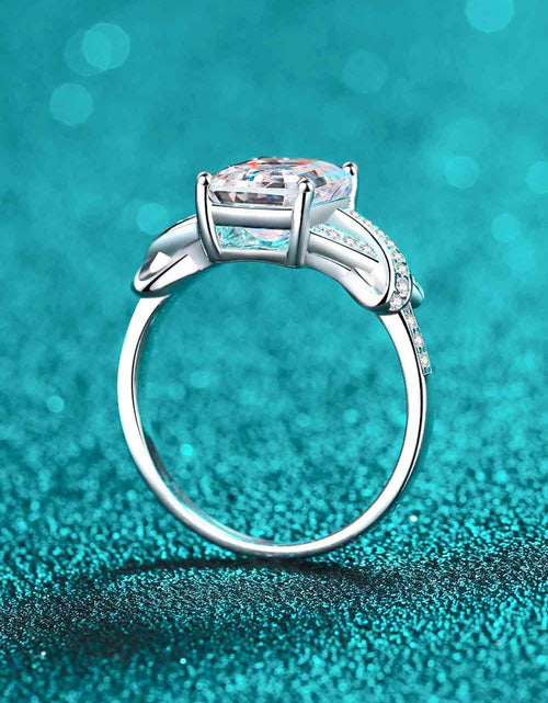 Load image into Gallery viewer, 3 Carat Moissanite Sterling Silver Ring
