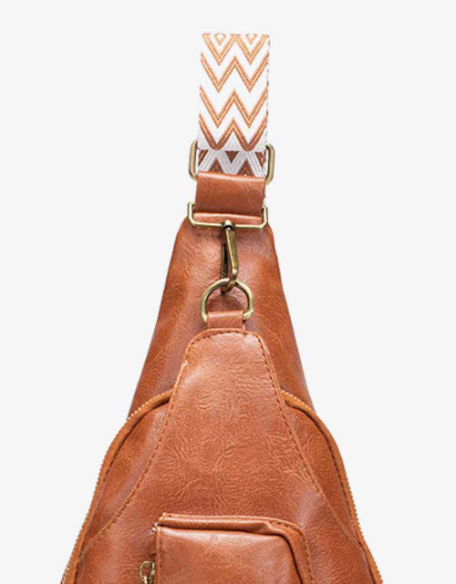 Load image into Gallery viewer, All The Feels PU Leather Sling Bag
