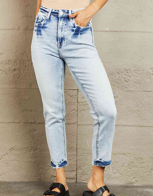 Load image into Gallery viewer, BAYEAS High Waisted Accent Skinny Jeans
