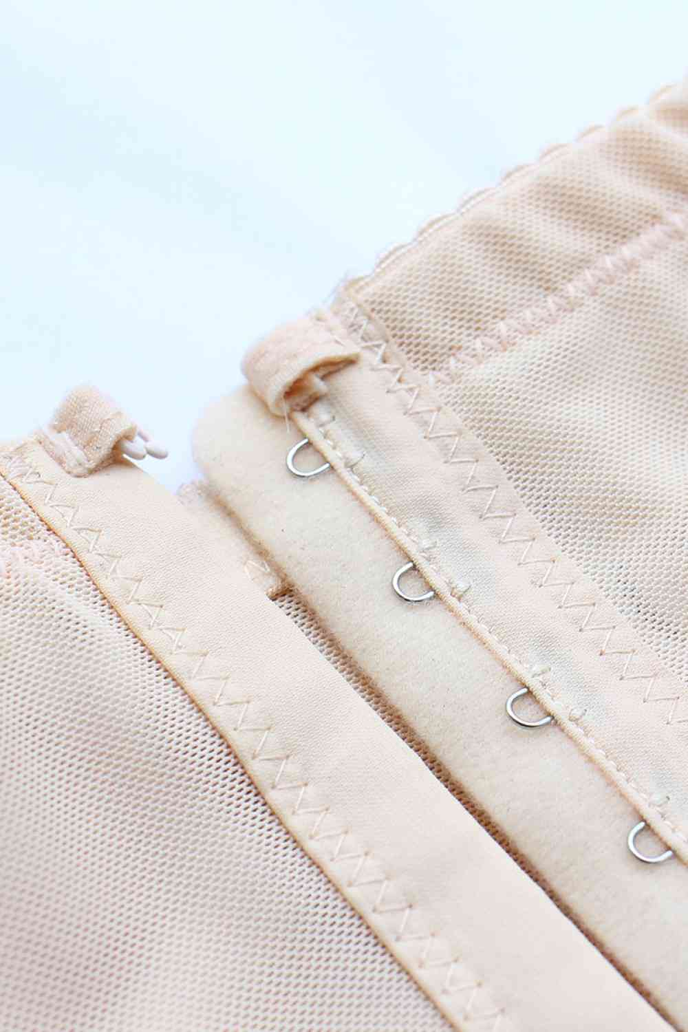 Full Size Hook-and-Eye Shaping Shorts