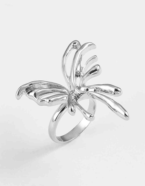 Load image into Gallery viewer, Zinc Alloy Butterfly Ring
