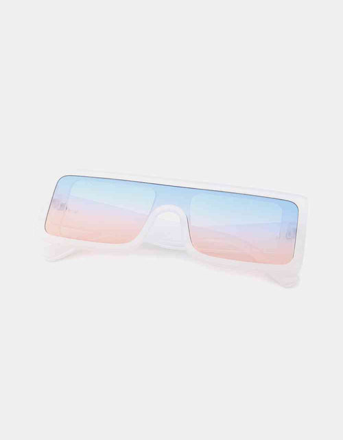 Load image into Gallery viewer, Polycarbonate Frame Rectangle Sunglasses
