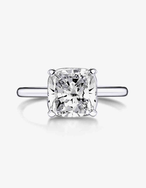 Load image into Gallery viewer, 3.5 Carat Zircon 4-Prong Ring
