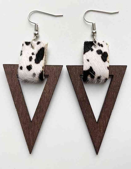 Load image into Gallery viewer, Geometric Drop Earrings
