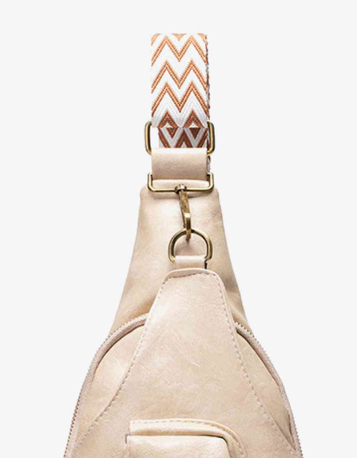 Load image into Gallery viewer, All The Feels PU Leather Sling Bag
